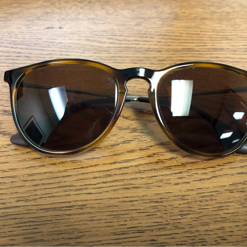 Ray-Ban Erika RB4171 Brown Sunglasses (RX unknown) - Picture 2 of 8